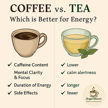 Coffee vs. Tea: Which is Better for Energy?