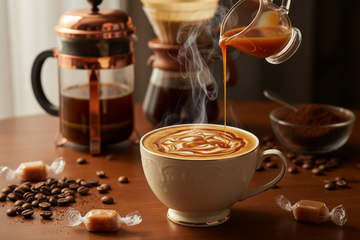 How to Brew the Perfect Cup of Caramel Flavored Coffee