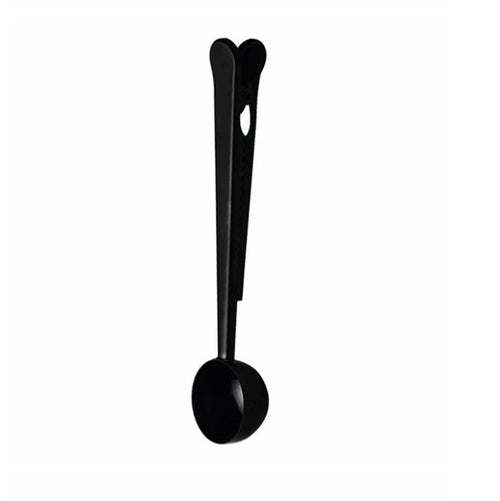 Coffee Clip Spoon – Multi-function scoop and bag sealing tool