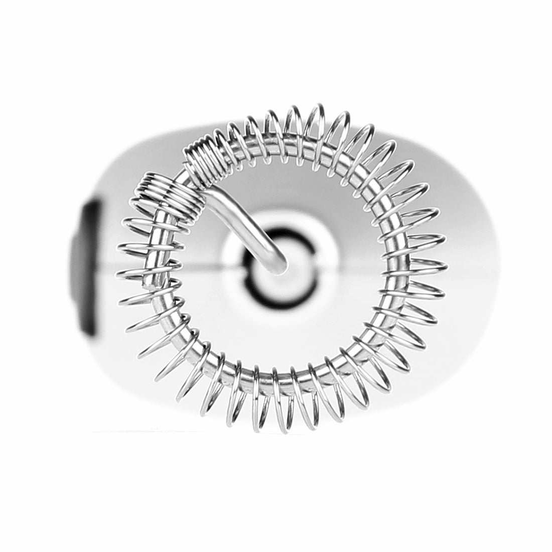 Handheld Stainless Steel Milk Frother for creating smooth foam in drinks