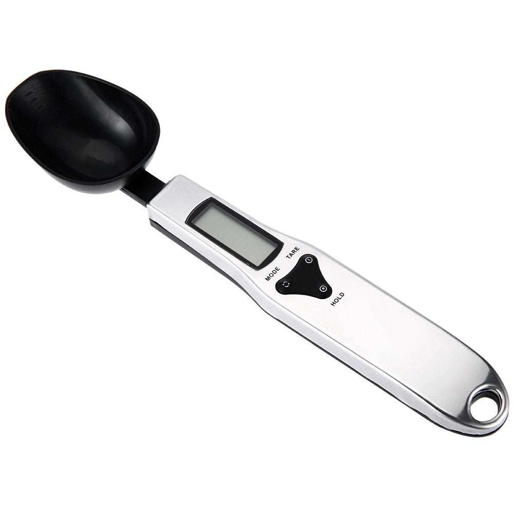 LCD Digital Kitchen Measuring Spoon Scale with 0.1g accuracy and removable spoon