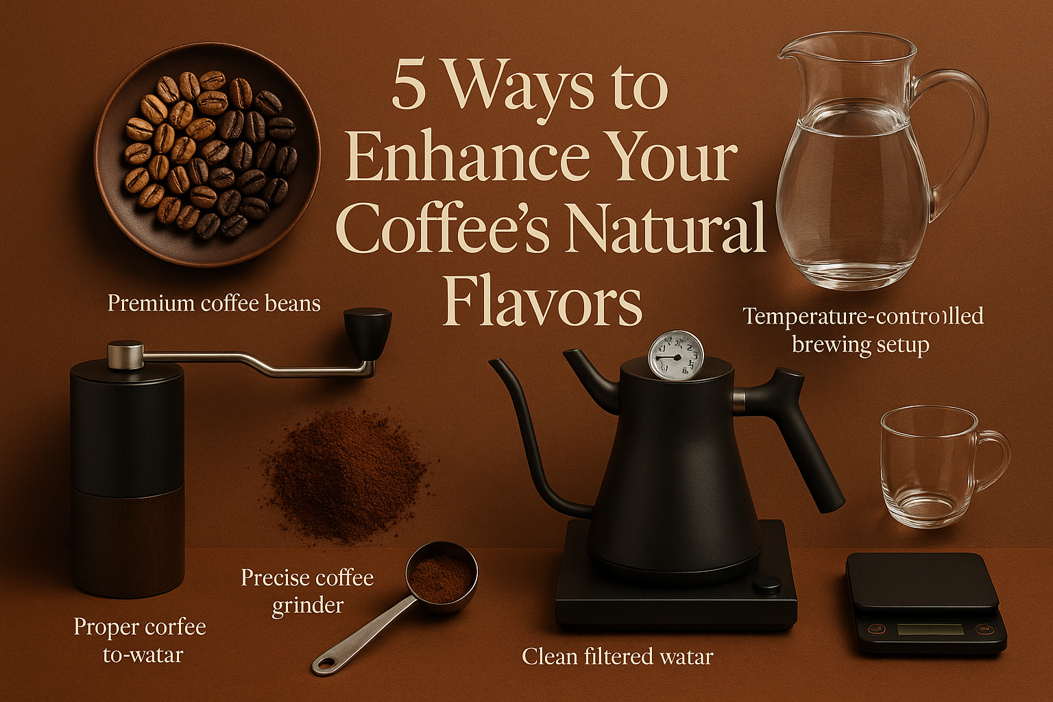 5 Ways to Enhance Your Coffee's Natural Flavors