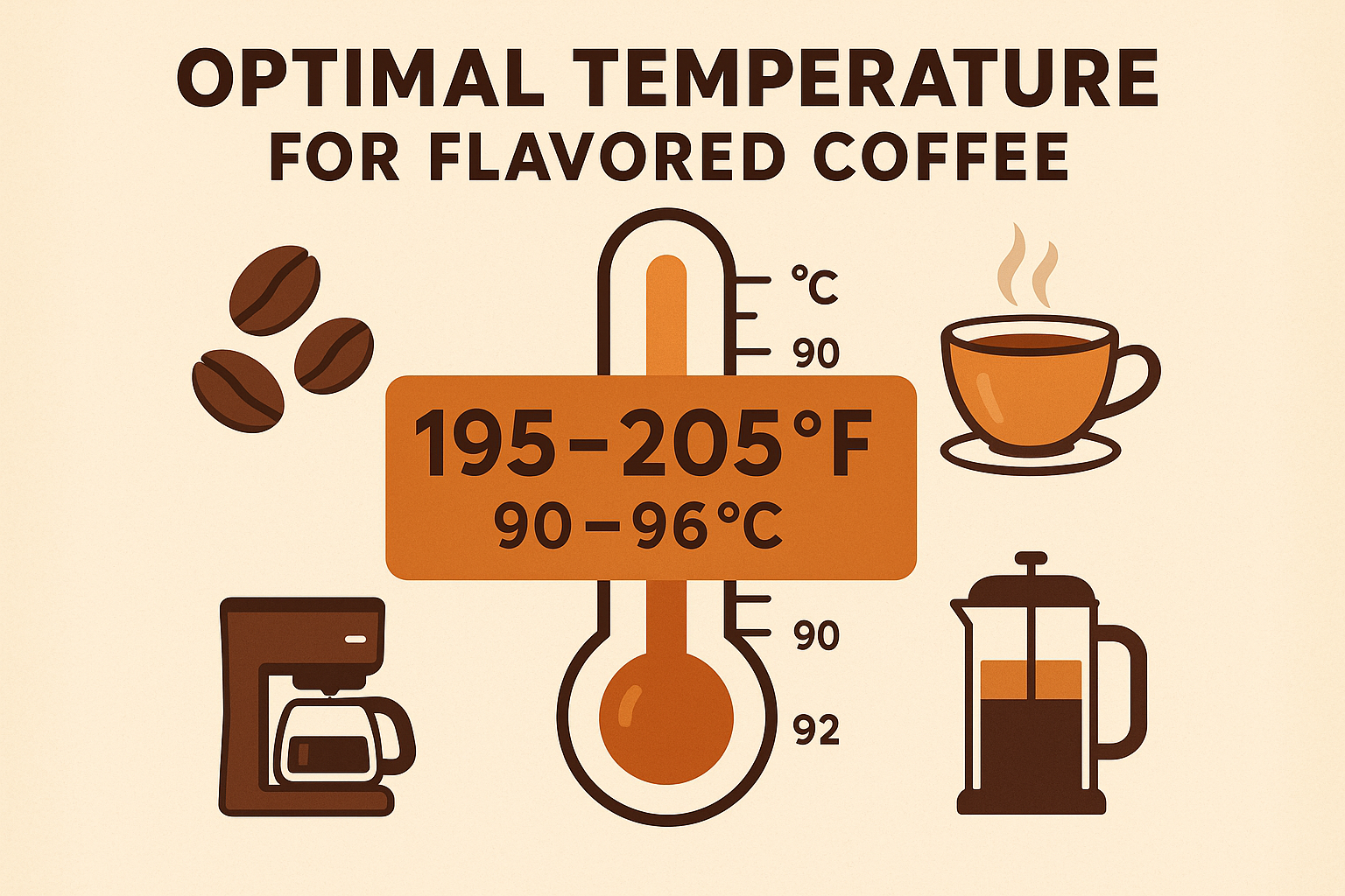 Best Temperature Settings for Brewing Flavored Coffee