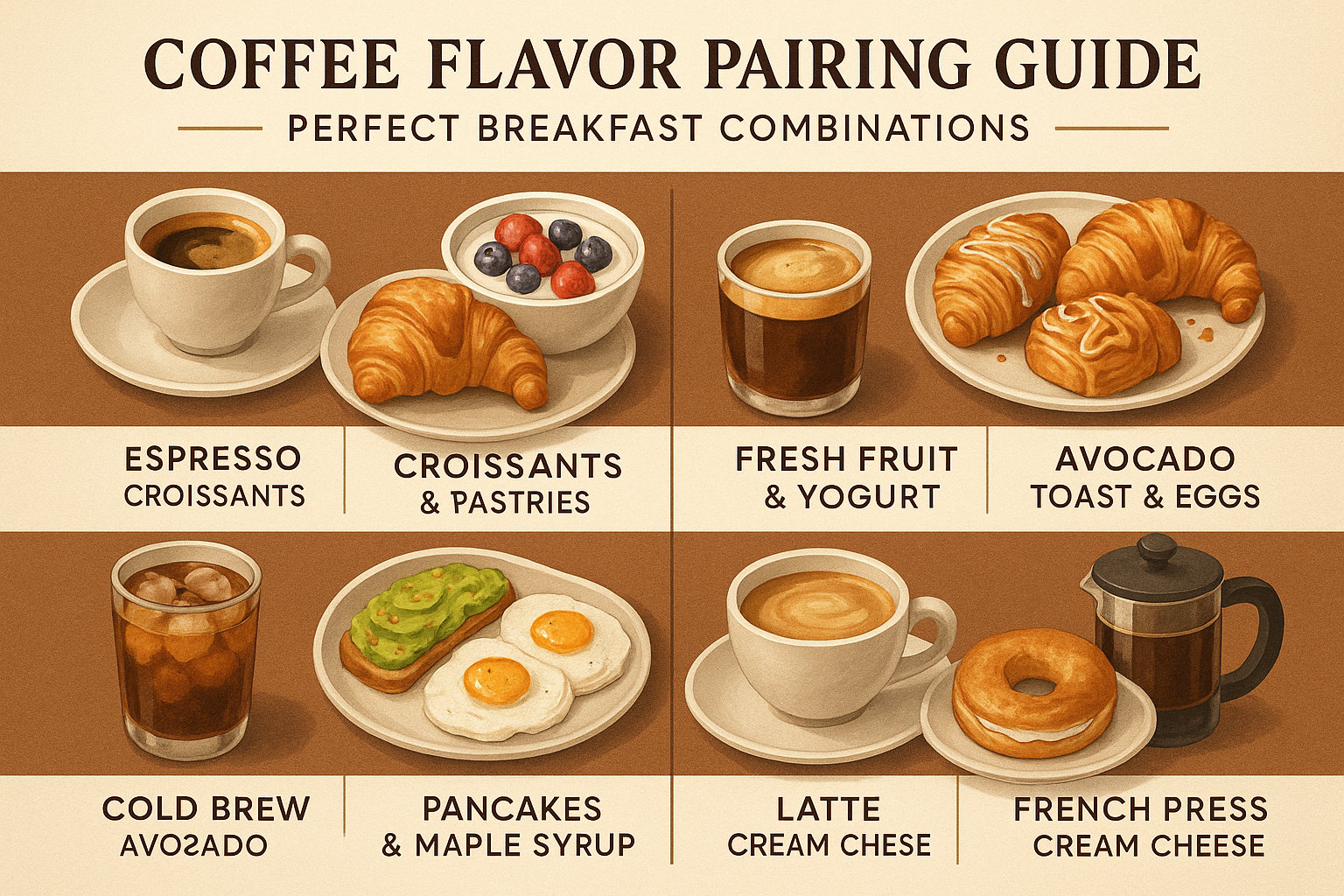 Coffee Flavor Pairing Guide: Perfect Breakfast Combinations