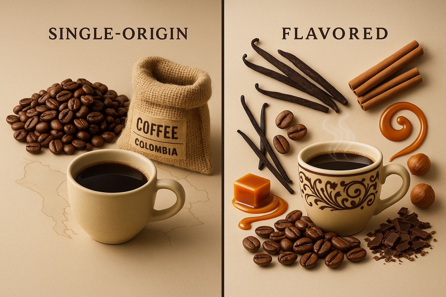 Exploring Single-Origin vs Flavored Coffee Blends
