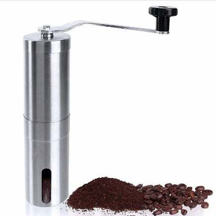 Hand Coffee Grinder – Stainless steel coffee mill for fresh grinding