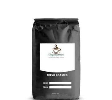 Medium roast coffee with Lion’s Mane, Cordyceps, and Reishi mushrooms in black fresh roasted bag