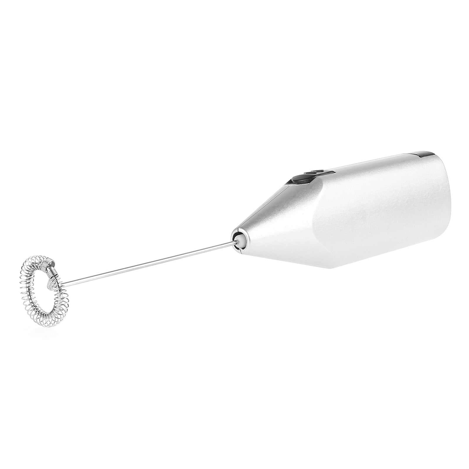 Handheld Stainless Steel Milk Frother for creating smooth foam in drinks