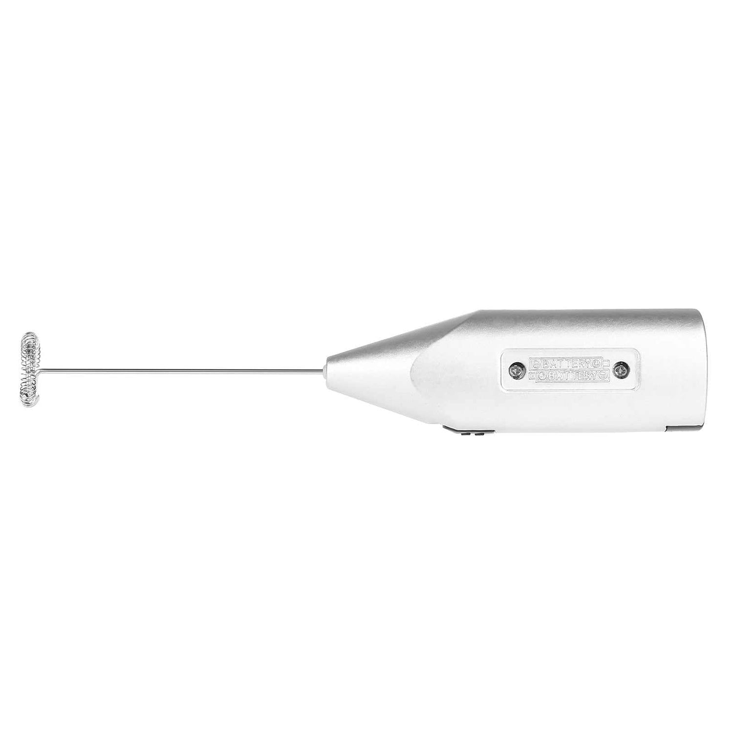 Handheld Stainless Steel Milk Frother for creating smooth foam in drinks
