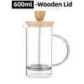 350/600/800/1000ml French Press Coffee Pots Hand Brewing Coffee Filter Press Pot Multifunctional Brewings Tea Milk Pot Tools