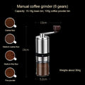 High quality manual coffee grinder with ceramic grinding core for fresh brews