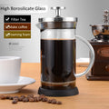 350/600/800/1000ml French Press Coffee Pots Hand Brewing Coffee Filter Press Pot Multifunctional Brewings Tea Milk Pot Tools