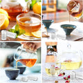 4PCS Tea Infusers For Loose Tea,Tea Filter With Lid,Stainless Steel Tea Strainer With Chain Hook,Large Tea Strainer Ball Durable