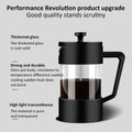350ML/600ML/1000ML French Press Coffee Maker High Borosilicate Glass House Coffee Brewer Milk Foam Frother Coffee Accessories