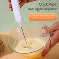 Handheld milk frother