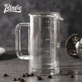 350ML/600ML Glass French Press Heat-resistant Double-layer Filter Coffee Pot Household Filter Shared Pot Coffee Tool With Filter