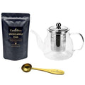 Loose Leaf Tea Set with teapot, cups, and infuser for brewing premium tea